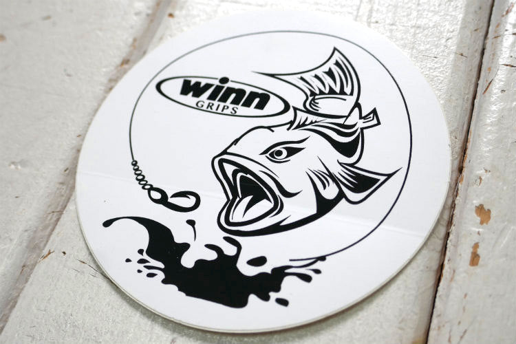 Winn GRIPS FISHING ウィン フィッシング グリップ ブランド ステッカー デカール USA