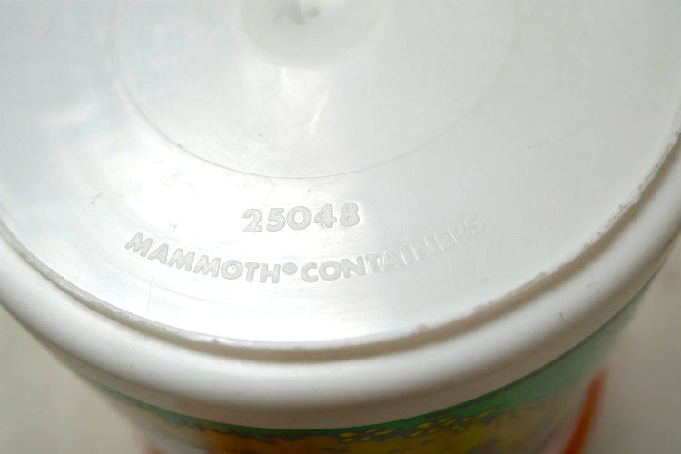 マクドナルド Happy Pail ハッピーミール パレード柄 トイ オレンジ 80's ヴィンテージ バケツ オモチャ USA