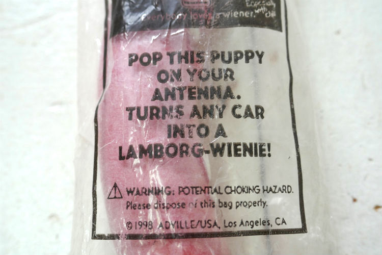 Wienerschnitzel Antenna Wienie ウィンナーシュニッツェル デッドストック ヴィンテージ アンテナトッパー アンテナボール USA