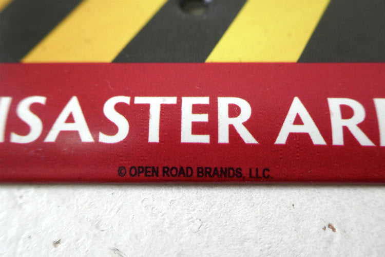 CAUTION! KEEP OUT! Open Road Brands 注意! 立ち入り禁止! メタル製 電気 照明 スイッチカバー スイッチプレート 配線器具 ガレージ USA