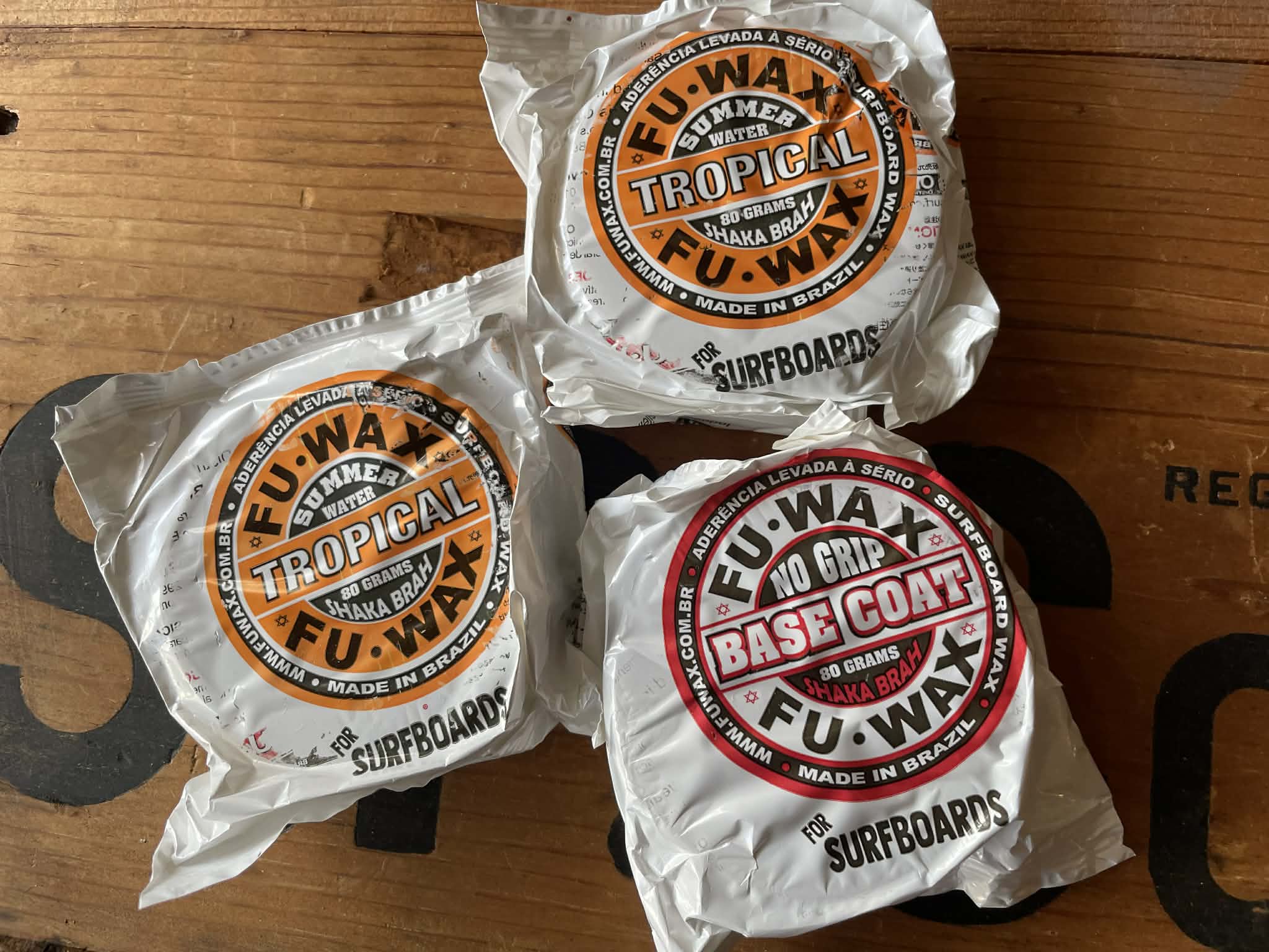 FU WAX ワックス サーフィン用 SURF 6種類から FU WAX(フーワックス