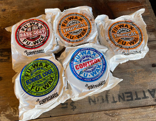 FU WAX ワックス FIRST TRIP サーフショップ ちょっとお得な5個セット WCT選手 サーファー 御用達の高性能 サーフィン用 WAX