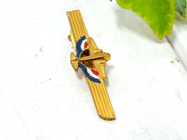 飛行機・航空機・USA アンティーク&ヴィンテージ・タイピン・タイバー・HICKOK