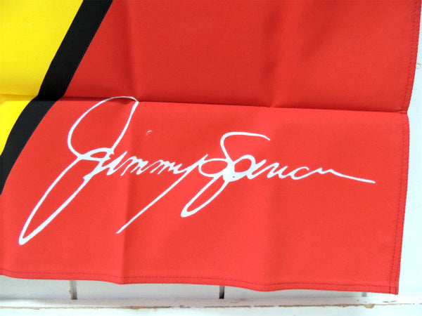 レーサー ジミースペンサー マクドナルド レーシングチーム フラッグ USA 旗 サイン モーター系