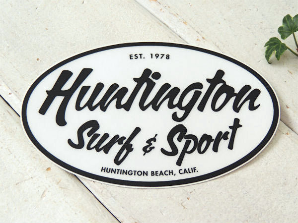 ハンティントン サーフ&スポーツ HSS・サーフショップ・カリフォルニア・ステッカー サーフィン