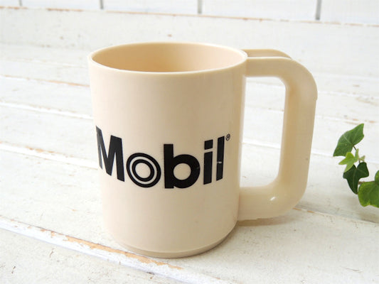 Mobil モービル オイルカンパニー USA ノベルティ アドバタイジング ヴィンテージ マグカップ USA