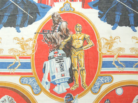 【スターウォーズ】ジェダイの帰還・1983年・ヴィンテージ・ベッドスプレッド・ベッドカバー USA