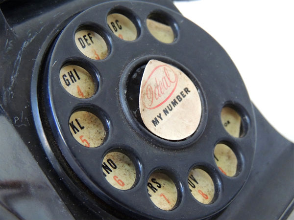 【Ideal PHONE・1940's】おもちゃ・アンティーク・黒電話・TOY・電話機・USA