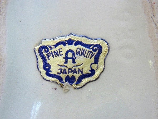 ベビーシューズ形・陶器製・アンティーク・ベビープランター/靴形/里帰り品