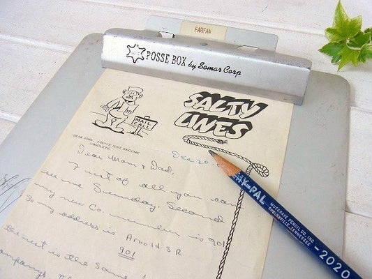 【POSSE BOX】アルミ製・クリップボード/バインダー USA