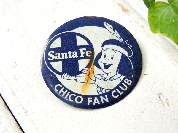 【SantaFe・サンタフェ】1950's~ヴィンテージ・キャラクター・缶バッジ/ファッション・小物
