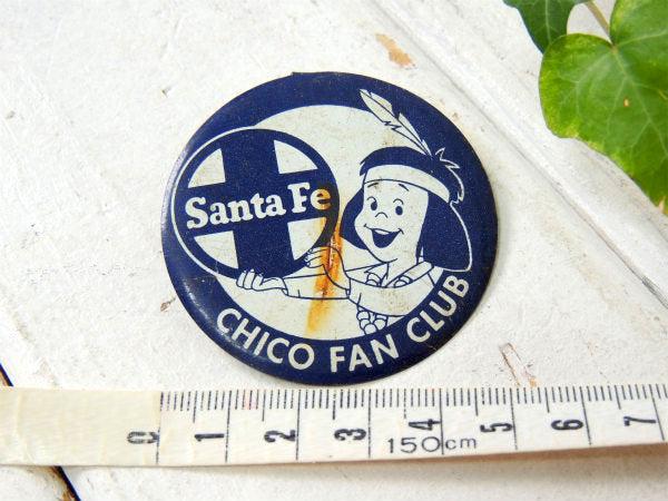 【SantaFe・サンタフェ】1950's~ヴィンテージ・キャラクター・缶バッジ/ファッション・小物