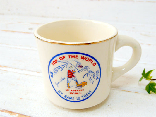 ボーイスカウトマグ エベレスト登山 冒険 60's アドバタイジング ヴィンテージ USA