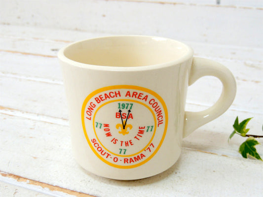 ボーイスカウト マグカップ カリフォルニア デッドストック 77s アドバタイジング ヴィンテージ