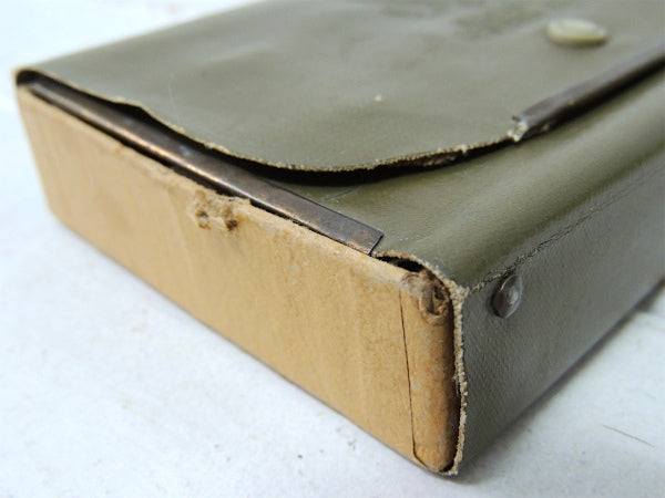 US ARMY ミリタリー・アメリカ 陸軍・カーキ・ビンテージ・ソーイングキット WWI WWⅡ大戦