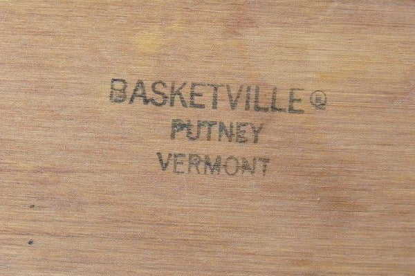【BASKETVILLE】木製・ヴィンテージ・バスケット/パイバスケット/カゴ　USA