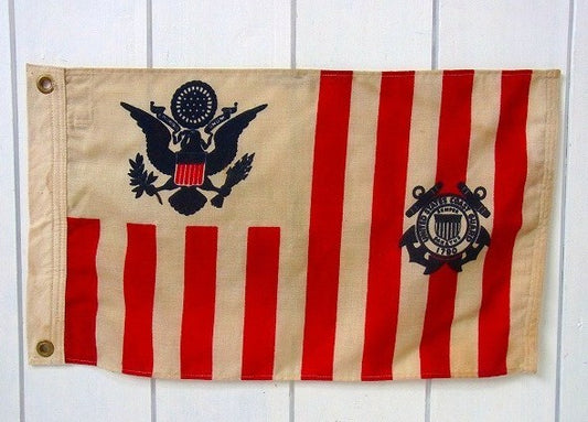 【USCG】アメリカ沿岸警備隊・ヴィンテージ・フラッグ/旗 USA