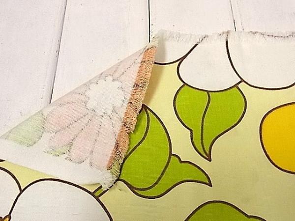 【WALLTEX】花柄・デッドストック・ヴィンテージ・ファブリック/生地 USA