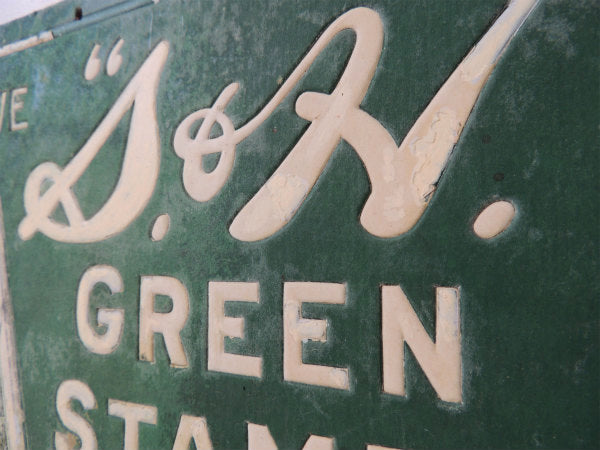 【1930y~/グリーンスタンプ/GREEN STAMPS】看板・アンティーク・ポップサイン/USA