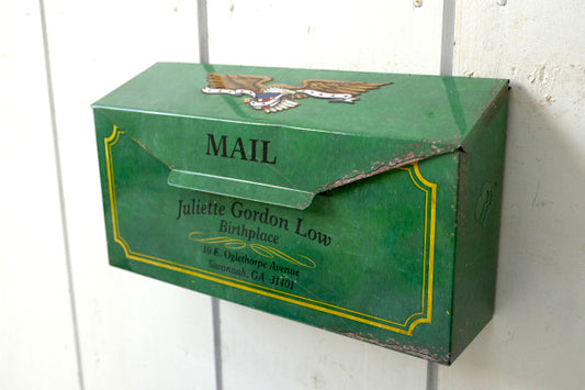 Girl Scouts ガールスカウト US 記念品・ティン製・メールボックス 郵便受け ポスト