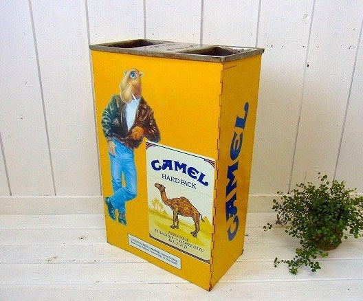 【CAMEL】キャメル・たばこ・ノベルティ・折りたたみ・ヴィンテージ・スタンド灰皿 USA