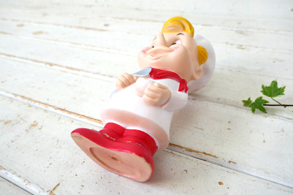 ケロッグ・スナップ 企業モノ ソフビ 70's ヴィンテージ ドール キャラクター 人形 USA