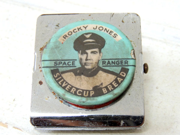 ROCKY JONES SILVERCUP BREAD アメリカ TV 1950's マグネット付き ヴィンテージ クリップ ペーパークリップ USA