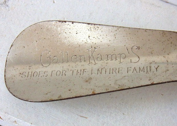 【Gallen Kamp's SHOES】ノベルティ・ヴィンテージ・靴べら/シューホーン USA
