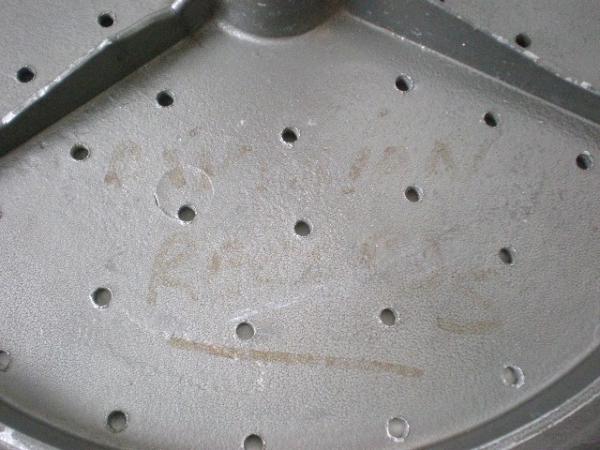 USA UNION MADE・スチール製・ヴィンテージ・回転スツール