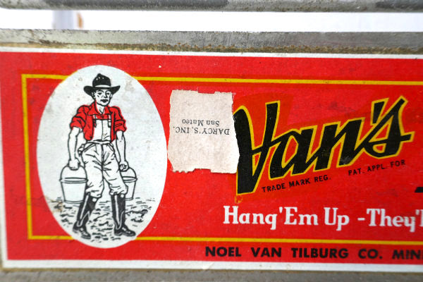Van's 50's ヴィンテージ・ブーツセーバー デッドストック・ハンガー&ラック USA