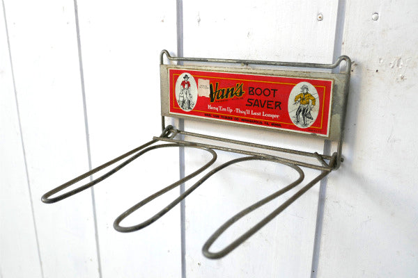 Van's 50's ヴィンテージ・ブーツセーバー デッドストック・ハンガー&ラック USA