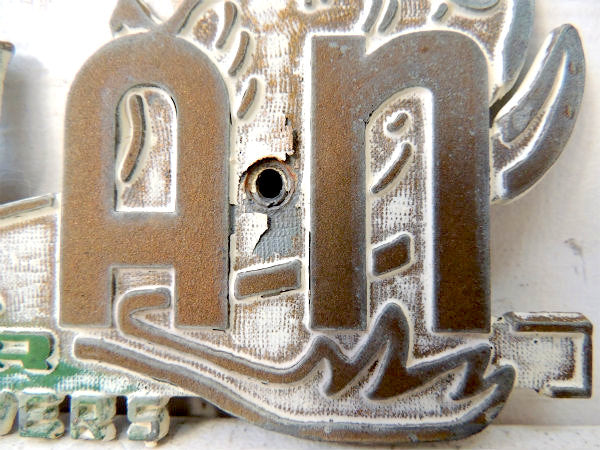 THE ALASKA CAMPER 1953 RV モーターホーム キャンピングカー ヴィンテージ エンブレム USA