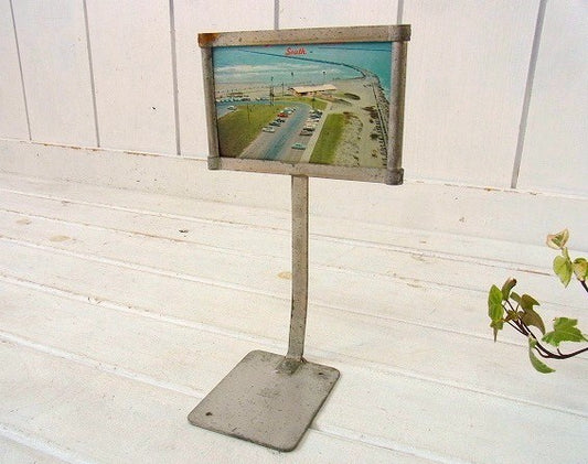 【R&H】メタル製・アンティーク・卓上メニュースタンド/フォトスタンドⅡ USA