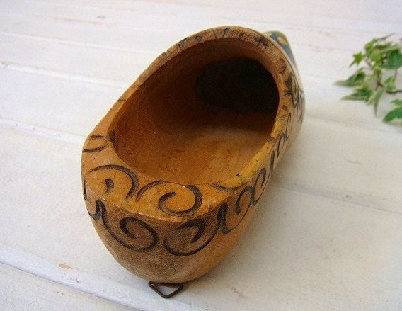 オランダ製・アンティーク・木製くつ・木靴・HOLLAND・オブジェ