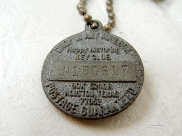 ENCO・エッソ・ESSO タイガー・アドバタイジング・ビンテージ・キーホルダー・USA 鍵2本