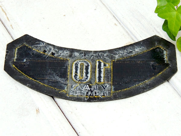 USA ハーレーダビッドソン 10 YEAR MEMBER ヴィンテージ ワッペン 刺繍 オートバイ