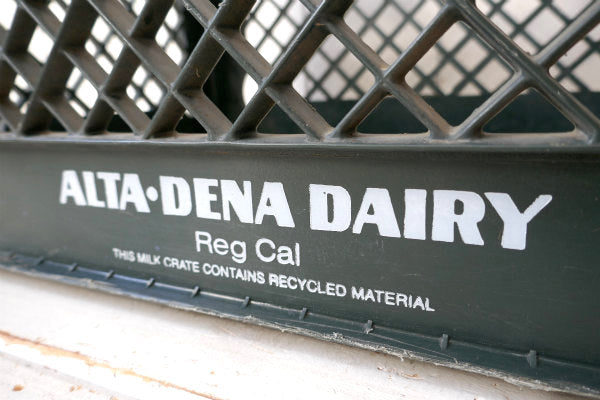ALTA DENA デイリー ビッグサイズ US ビンテージ・ミルクボトルケース・コンテナ USA