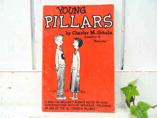 【YOUNG PILLARS】チャールズMシュルツ・1958年・ビンテージ・コミック/マンガ/洋書