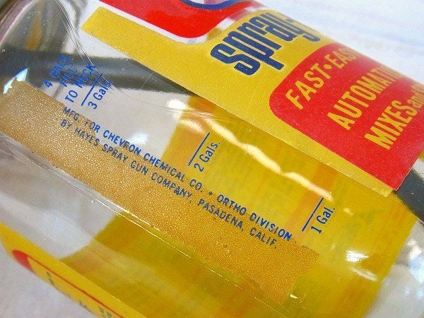 【ORTHO】ガラス製×メタル製・ヴィンテージ・スプレーガン/スプレーボトル USA