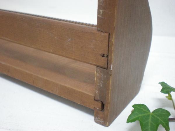 USA　アンティーク・木製スパイスラック/飾り棚