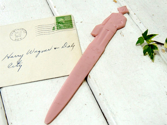 Fuller ベビーピンク・ノベルティ・ヴィンテージ・レターオープナー BARBER