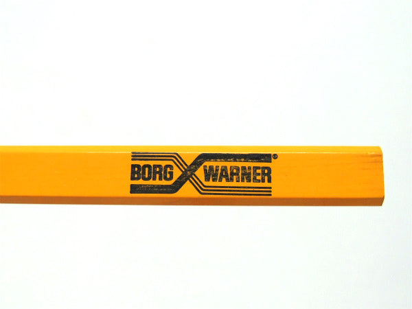 カーペンターペンシル 鉛筆 アメリカ自動車 BORG WARNER アドバタイジング ビンテージ