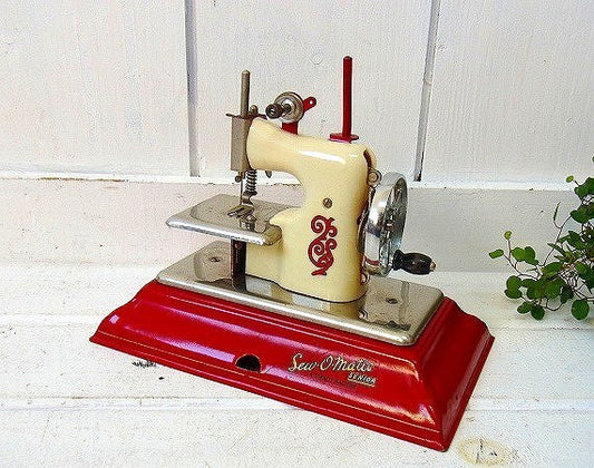 【STRACO】イギリス製・アンティーク・子供用ミシン/トイミシン