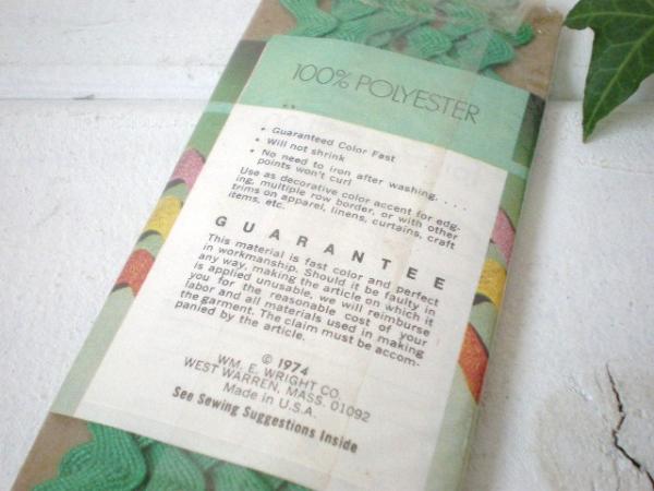 USA 70’sデッドストック・5ミリ・山道テープ(グリーン)