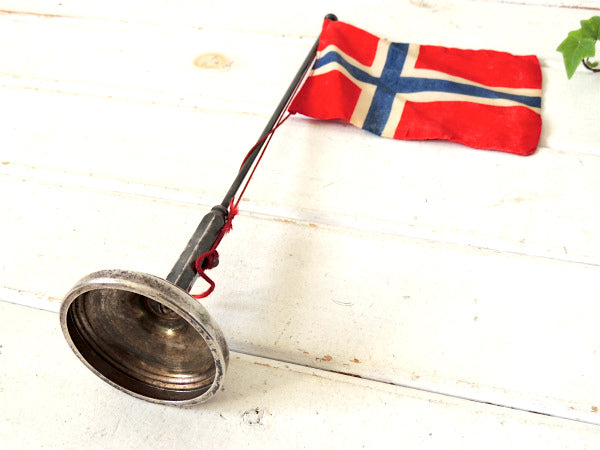 【ノルウェー王国・Norway】国旗・アンティーク&ビンテージ・卓上フラッグ・旗・デスクトップ