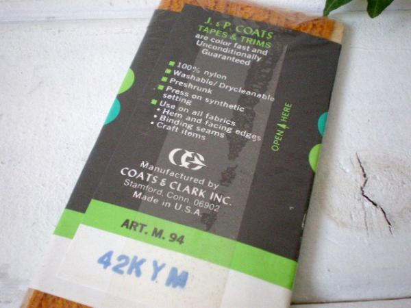 USA デッドストック・ヴィンテージ・レース(オレンジ)