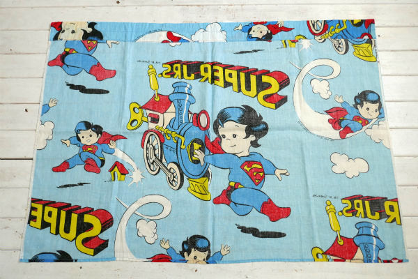 スーパージュニア スーパーマン DCコミックス 1978年 アメコミ ヴィンテージ カーテン 生地