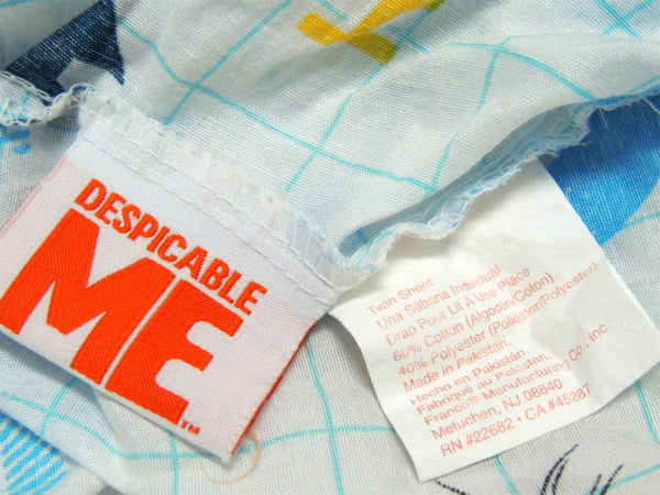 【ミニオンズ】スチュアート&ボブ&ケビン・キャラクター・ユーズドシーツ(ボックスタイプ)