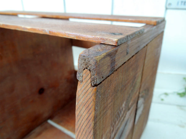 ROMA カリフォルニア・ヴィンテージ・ウッドボックス・木箱・本棚・ベジタブルボックス