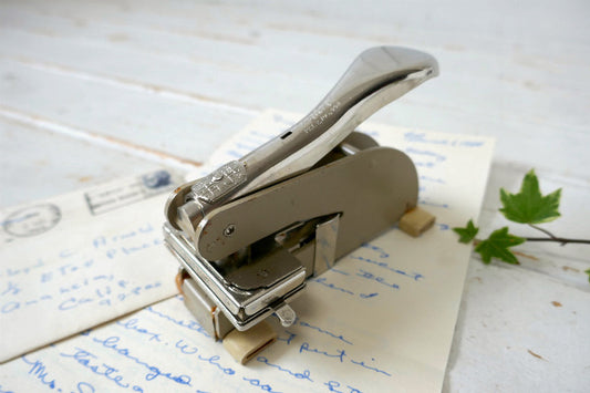 OFFICIAL デスクトップ アドレス ヴィンテージ カンパニーシール エンボッサー USA